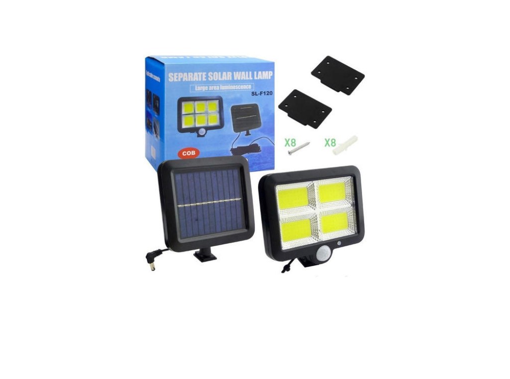 ηλιακός-προβολέας-αδιάβροχος-με-αισθητήρα-κίνησης-sl-f120-solar-wall-lamp